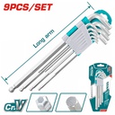 JEU DE CLE HEXAGONALE 9PCS