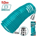 [THT11101] TOTAL TUYAU D'AIR POUR COMPRESSEUR 10M  