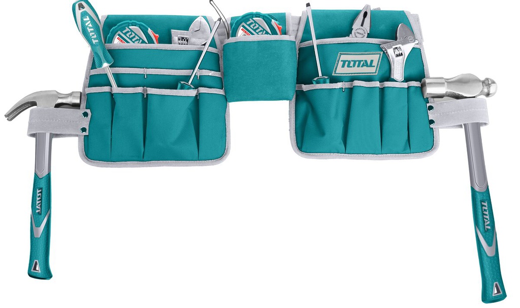 TOTAL POCHETTE A OUTILS AVEC CEINTURE 
