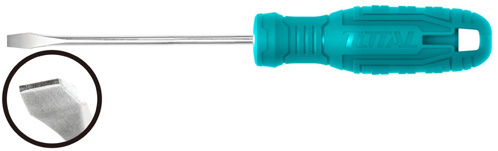TOTAL TOURNEVIS A FENTE 6*125MM 
