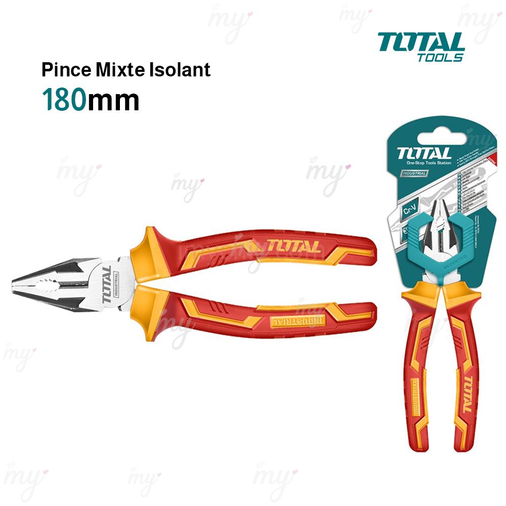 TOTAL PINCE UNIVERSELLE ISOLEE 180MM  