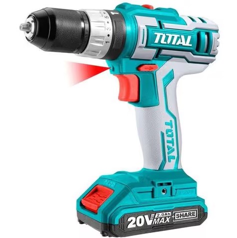TOTAL PERCEUSE A PERCUSSION 20V 2.0AH 2BATTERIES 