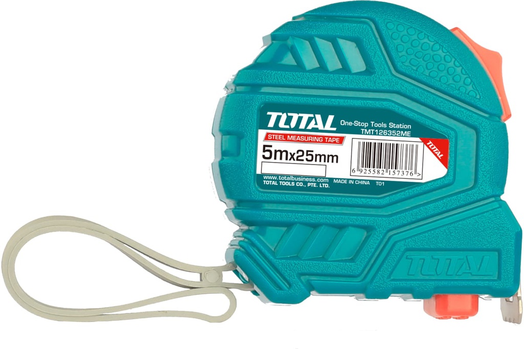 TOTAL RUBAN A MESURER EN ACIER 5M  