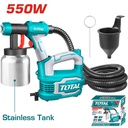 [TT5006-2] TOTAL PISTOLET PULVERISATEUR HVLP 550W  