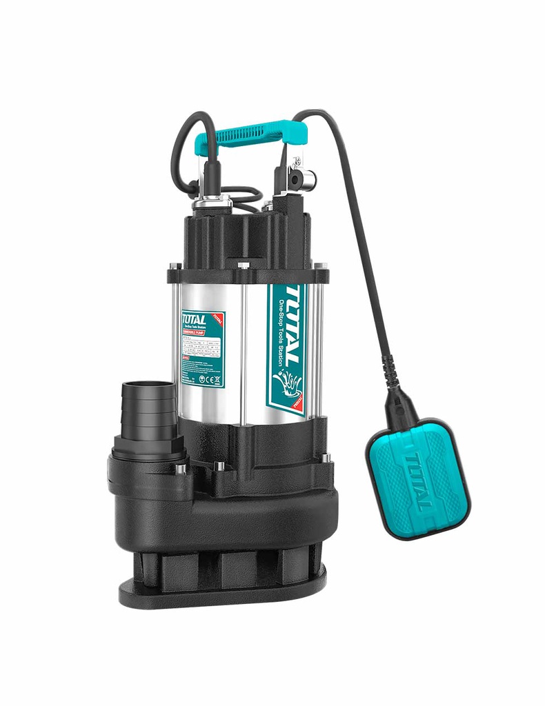TOTAL POMPE EMMERGEE  POUR EAUX USEES 1500W (2HP) 