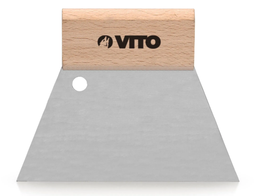 VITO SPATULE EN ACIER LISSE 200MM 