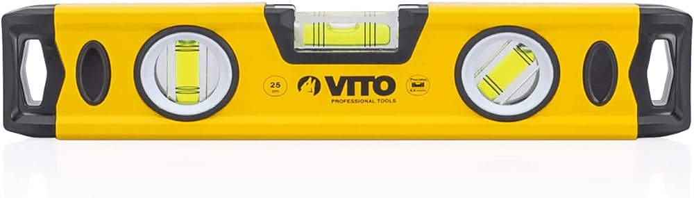 VITO NIVEAU MAGNETIQUE A BULLE ALUMINIUM 120CM [VINAL120]