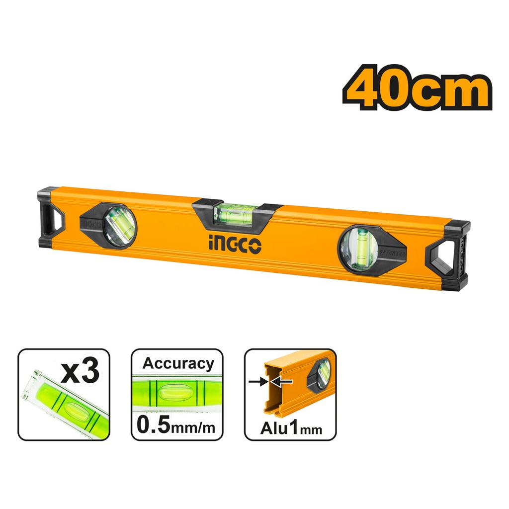 INGCO NIVEAU ALUMINIUM 40 CM  