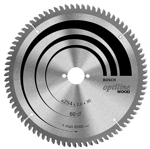 BOSCH LAME DE SCIE CIRCULAIRE 254X30  [2608640436]
