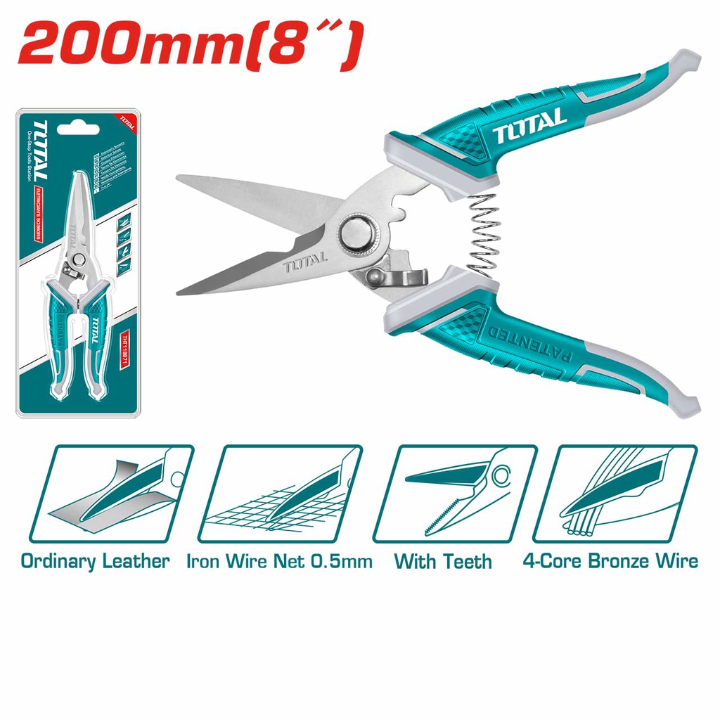 TOTAL CISEAUX D ELECTRICIEN 8  [THT118871]