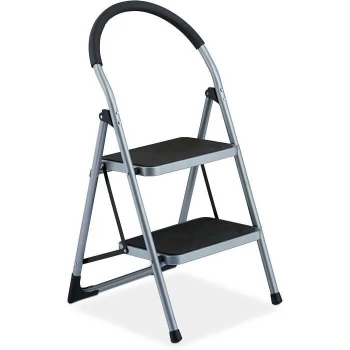 GENERIC MARCHE PIED ESCABEAUX 2 MARCHE GRIS MARKO [126181]