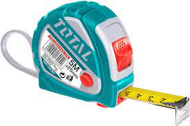 TOTAL RUBAN A MESURER EN ACIER 5MX25MM -  