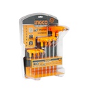 [HHKT80838] INGCO JEU 8 CLÉS TORX À POIGNÉE EN T  