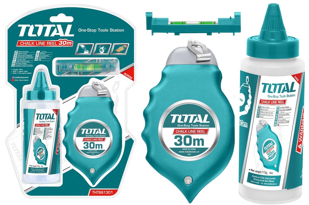 TOTAL BOBINE DE LIGNE DE CRAIE 30M  