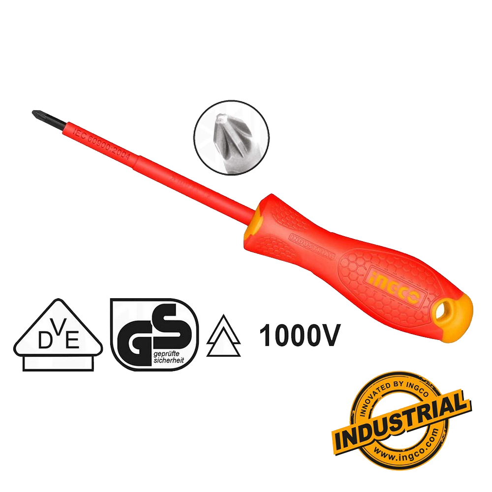 TOTAL TOURNEVIS ISOLE PH 2×100MM [THTISPH2100]