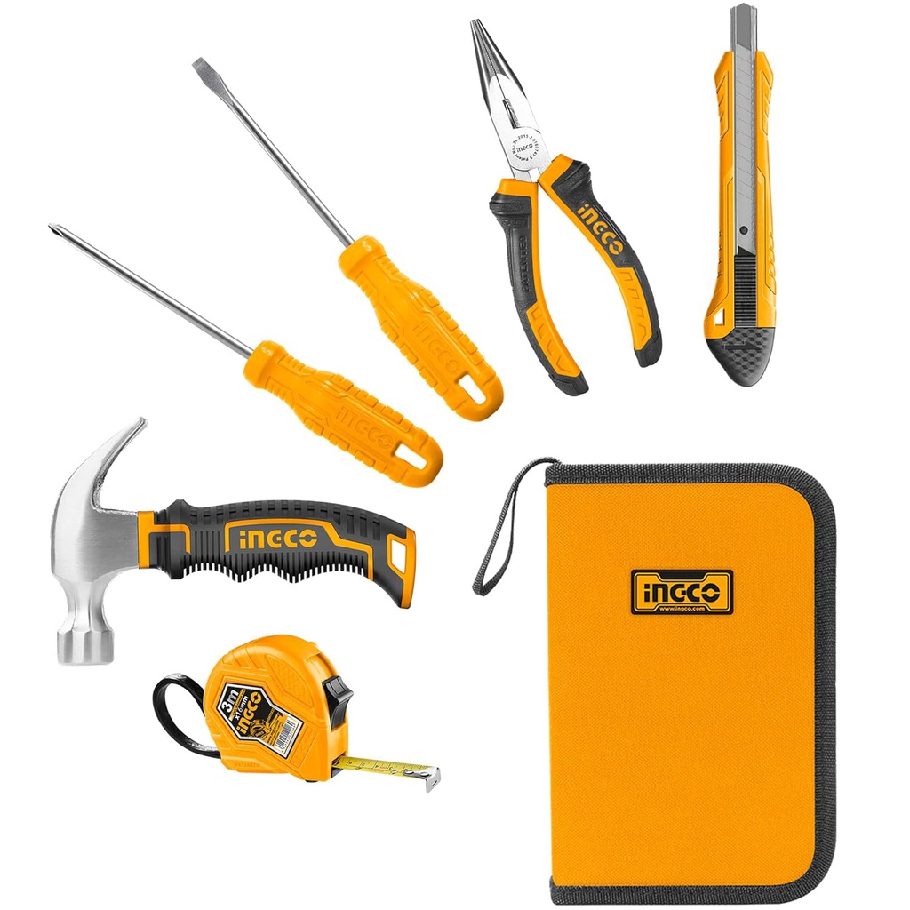 INGCO JEU D'OUTILS À MAIN 6PCS [HKTHP10806]