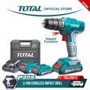 [TIDLI20012] TOTAL PERCEUSE VISSEUSE 20V 2AH NR 