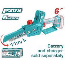 TOTAL MINI TRONCONNEUSE AU LITHIUM-ION 20V  