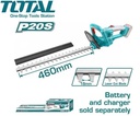 TOTAL TAILLE-HAIE AU LITHIUM-ION 20V  