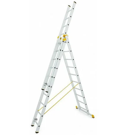 GENERIC ECHELLE EN ALUMINIUM TRANSFORMABLE  3X 11 MARCHES 7.05M [OR311]