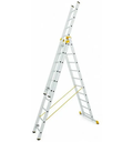 ECHELLE EN ALUMINIUM TRANSFORMABLE  3X 11 MARCHES 7.05M