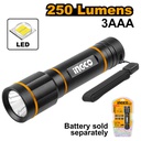 INGCO LAMPE TORCHE 135 LUMENS NR  [HFL013AAA58]