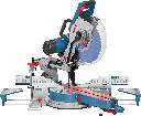[0601.B23.100] BOSCH SCIE A ONGLET RADIALE GCM 12 SDE PROFESSIONAL   