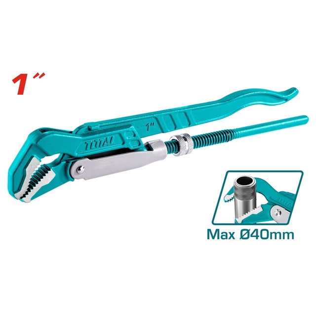 TOTAL CLE A TUBE SUEDOISE 45° ROBUSTE 1'' 