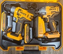 INGCO PACK VISSEUSE+BOULONNEUSE 20V/2BATTERIES [COSLI230702]