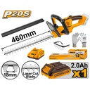 [CHTLI20461] INGCO TAILLE-HAIE 20V + BATTERIE + ACCESSOIRES [CHTLI20461]