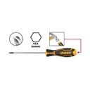 [HGTS68PH2150] INGCO TOURNEVIS À ZONE DE FRAPPE PH2  6*150 MM [HGTS68PH2150]