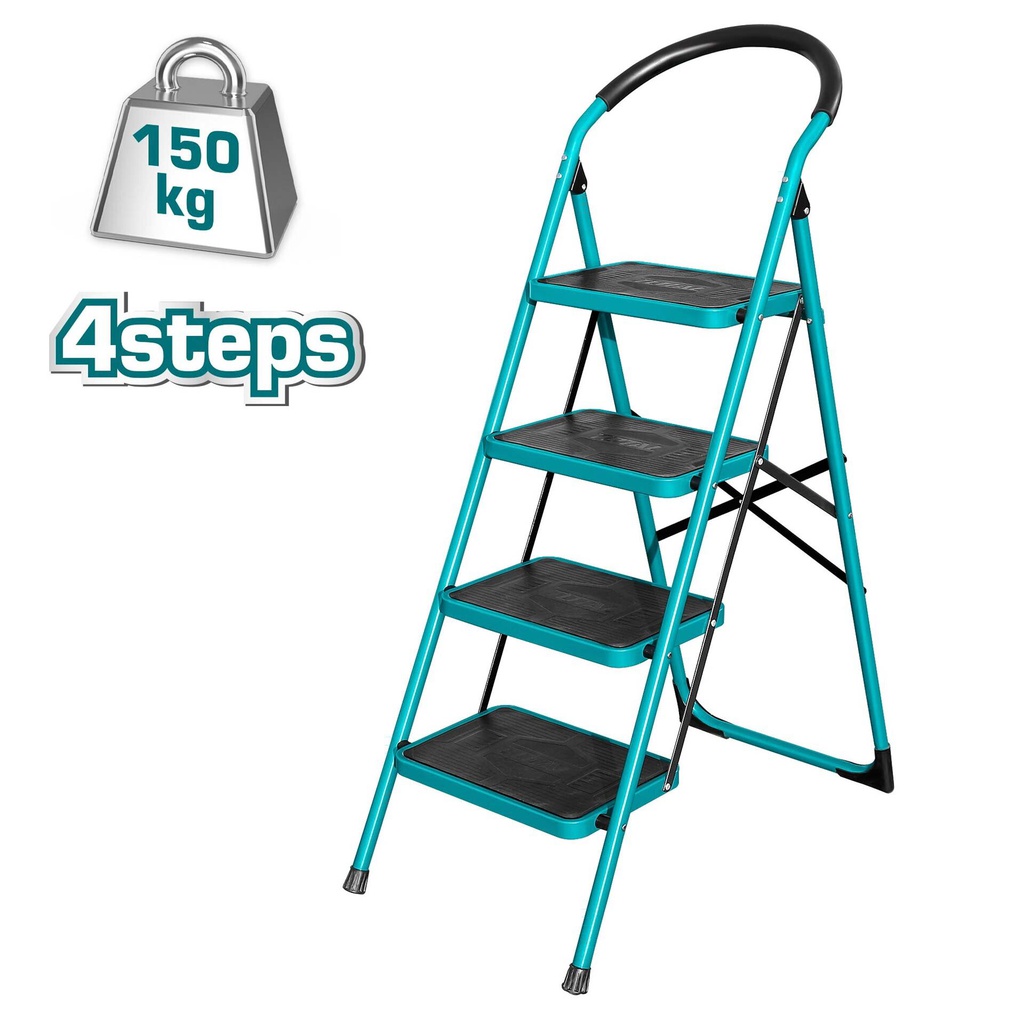 TOTAL ECHELLE EN ACIER 4 MARCHES  
