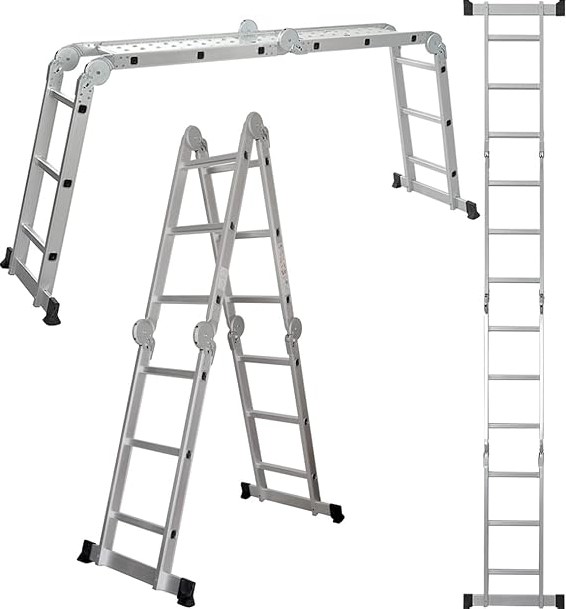 TOTAL ECHELLE 4X3 TRANSFORMABLE 3 PLANS + STABILIS  
