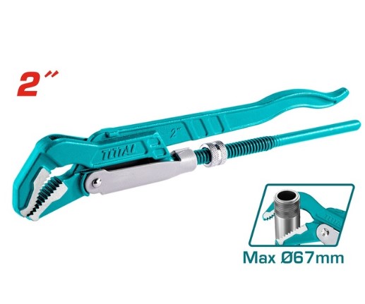 TOTAL CLE A TUBE SUEDOISE 45° ROBUSTE 2'' 