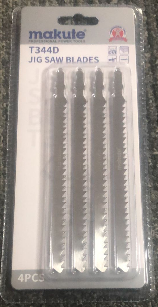 LAMES SCIE SAUTEUSE MAKUTE 150mm 4PCS