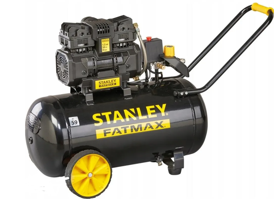 GENERIC COMPRESSEUR A AIR STANLEY SILENCIEUX 50L 1,5HP [B2DC304STF581]
