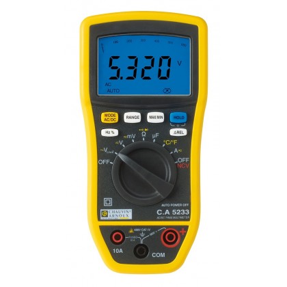 GENERIC MULTIMETRE DIGITAL 600V CAT IV IP54 CHAUVIN ARNOUX 