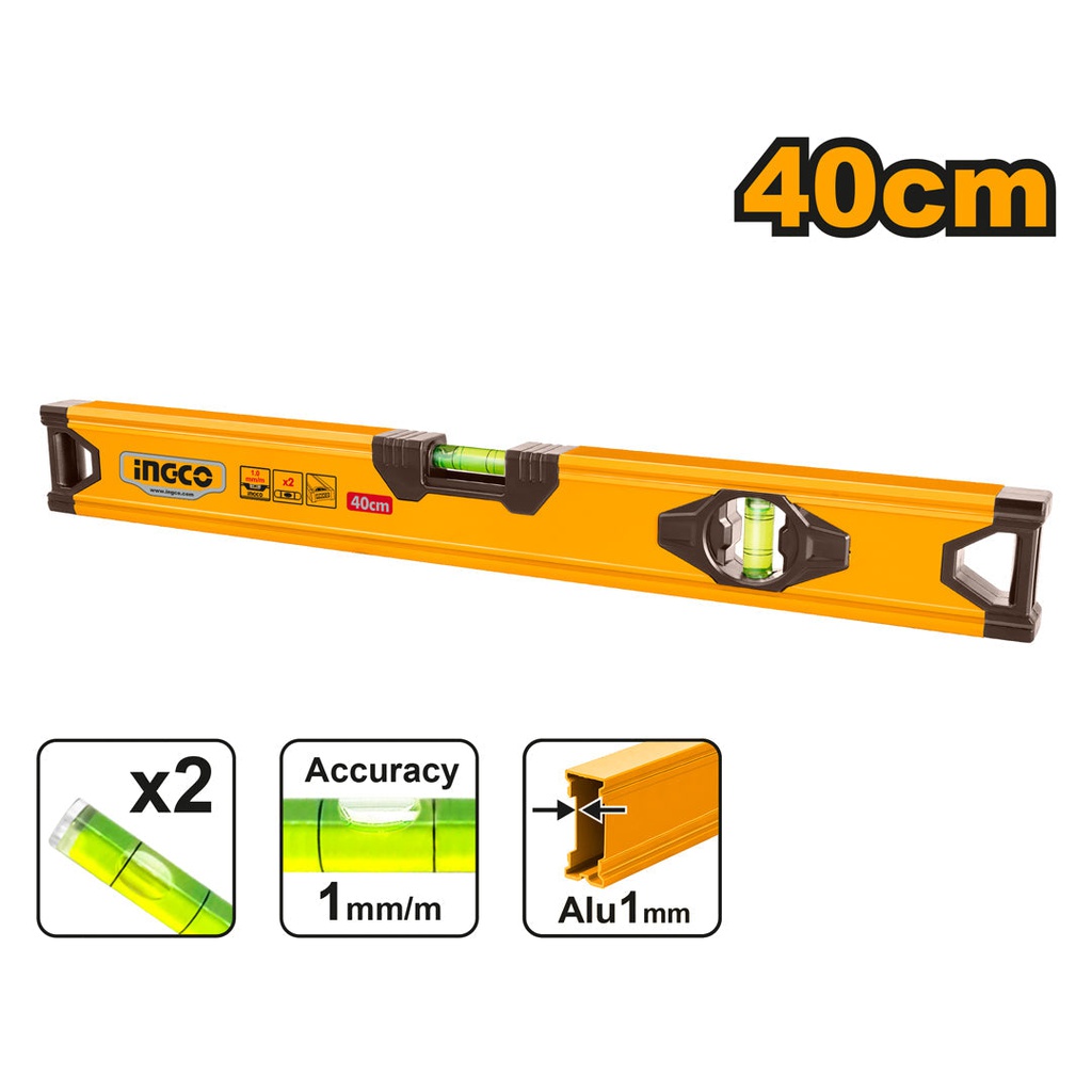 INGCO NIVEAU ALUMINIUM 40 CM NR [HSL58040]
