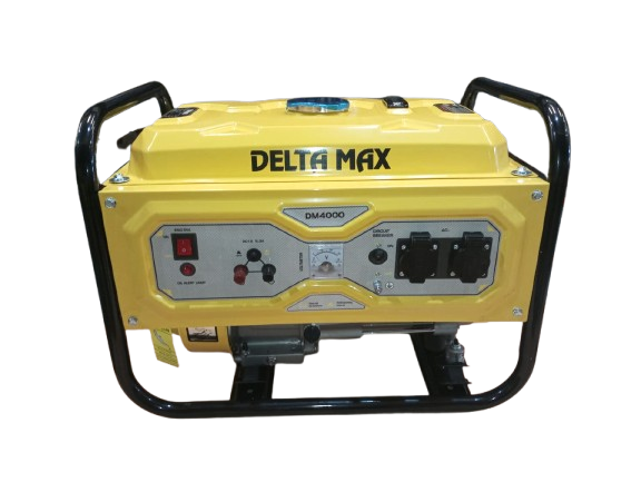 مولد كهربائي عام يعمل بالنحاس بنسبة 100% وبنزين بقدرة 2.8-3 كيلو فولت أمبير DELTAMAX [DM4000]