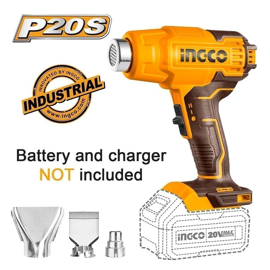 INGCO DECAPEUR 20V + BATT 4AH + CHARG + ACC NR  
