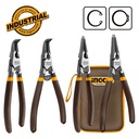[HCCPS26180] INGCO JEU DE 4 PINCES CIRCLIPS EN ACIER DE CARBONE [HCCPS26180]