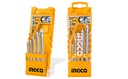 [AKD7058] INGCO JEU DE 5 FORETS À VERRE 4MM,5MM,6MM,8MM,10MM NR  