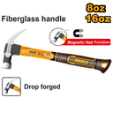 [HCH81008] INGCO MARTEAU DE MENUISIER 220G TÊTE FORGEE SI NR [HCH81008]