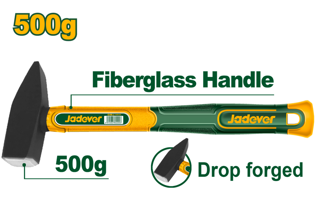 JADEVER MARTEAU DE MACHINISTE 500G [JDHM1305]