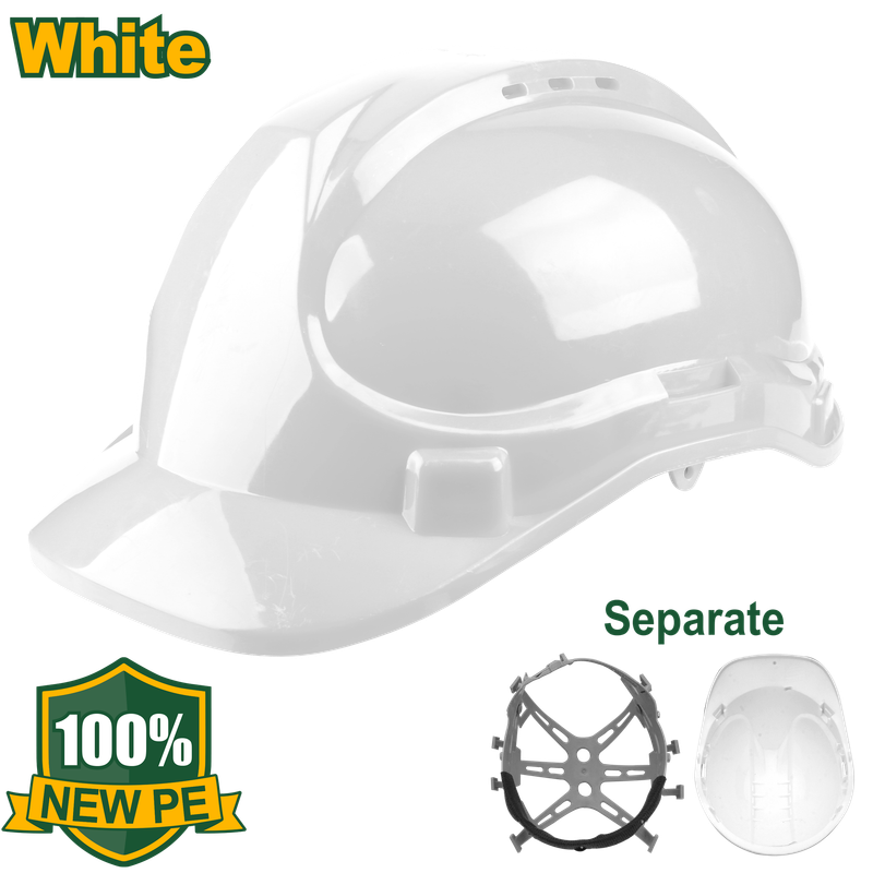 JADEVER CASQUE DE SÉCURITÉ BLANC   