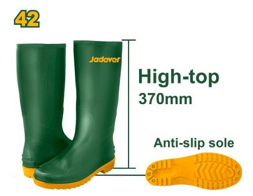 JADEVER BOTTES PVC VERT  