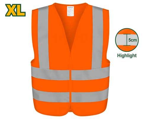 JADEVER GILET RÉFLÉCHISSANT ORANGE  