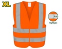 [JDRV1801] JADEVER GILET RÉFLÉCHISSANT ORANGE  