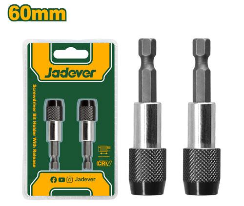 JADEVER PORTE EMBOUT AVEC DÉVERROUILLAGE  