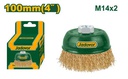 [JDCE1402] JADEVER BROSSE MÉTALLIQUE 100MM  
